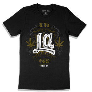 In L.A. We Smoke O.G. in black